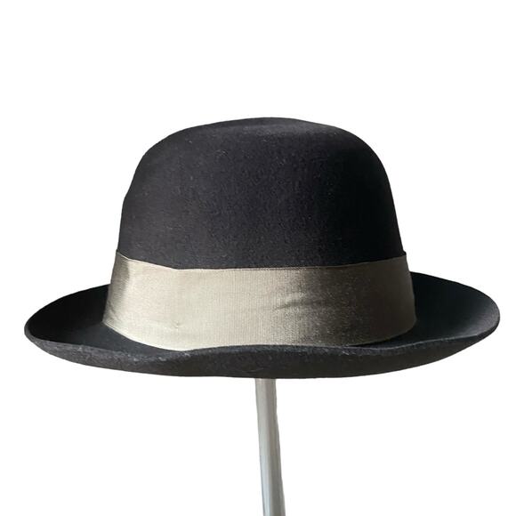 Goorin Bros. Dark Brown Wool Bowler Derby Hat Size Small USA WPL 5923 Vintage - Picture 5 of 10